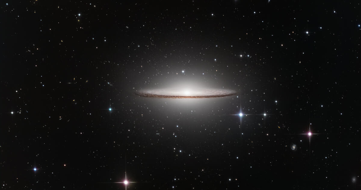 M104 with new CMOS camera Telescope Live